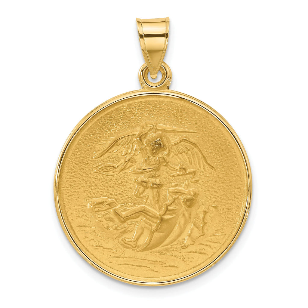 Solid St. Michael Medal V1901