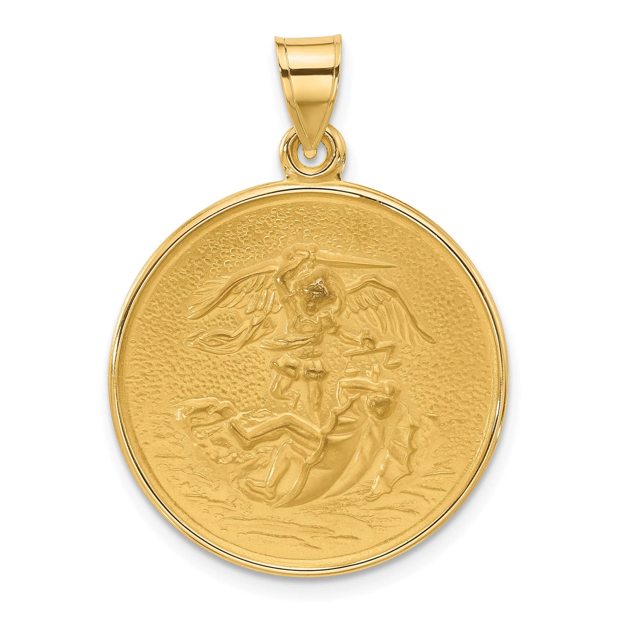 Solid St. Michael Medal V1901