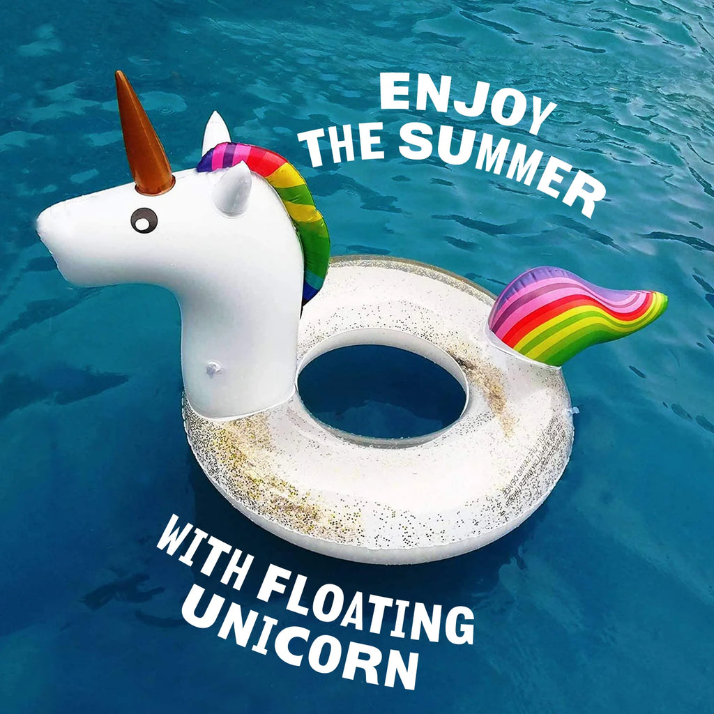 Inflatable Sea Horse Swimming Ring Water Toy (36 inc) C52462