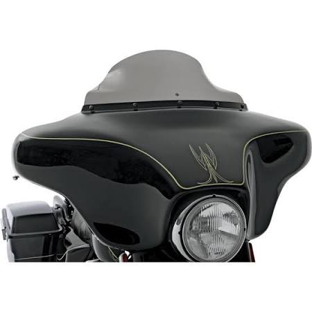 6.5" Dark Smoke Flare Windshield C726