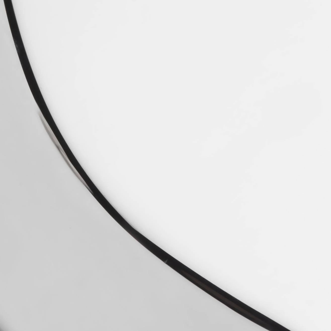 Satin Black Contemporary Keyed Entry Knobset with Round Rosette L538172