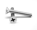 10-32 x 2 1/4 ft Fine Thread Machine Screw Phillips Flat Head Low Carbon Steel Zinc Plated Pk 1200 C9858