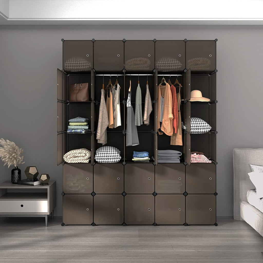 30-Cube Plastic Closet Organizer Shelves G95704