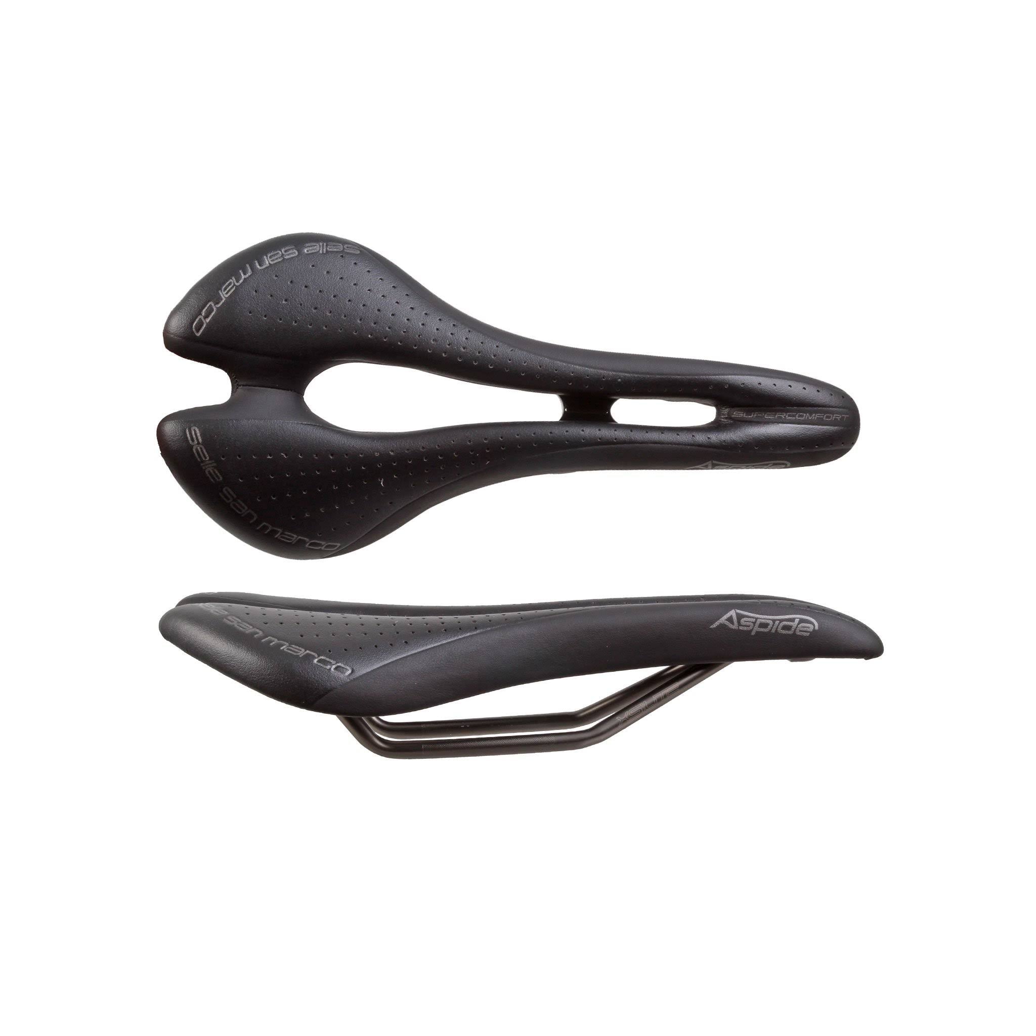 Black Wide Racing Saddle F221