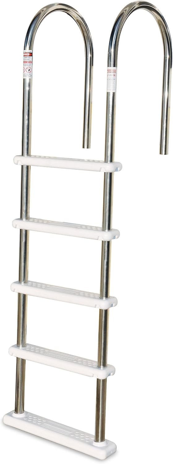 Step & Ladder Entry Exit Systems with Handrails for Above Ground Pools P95412