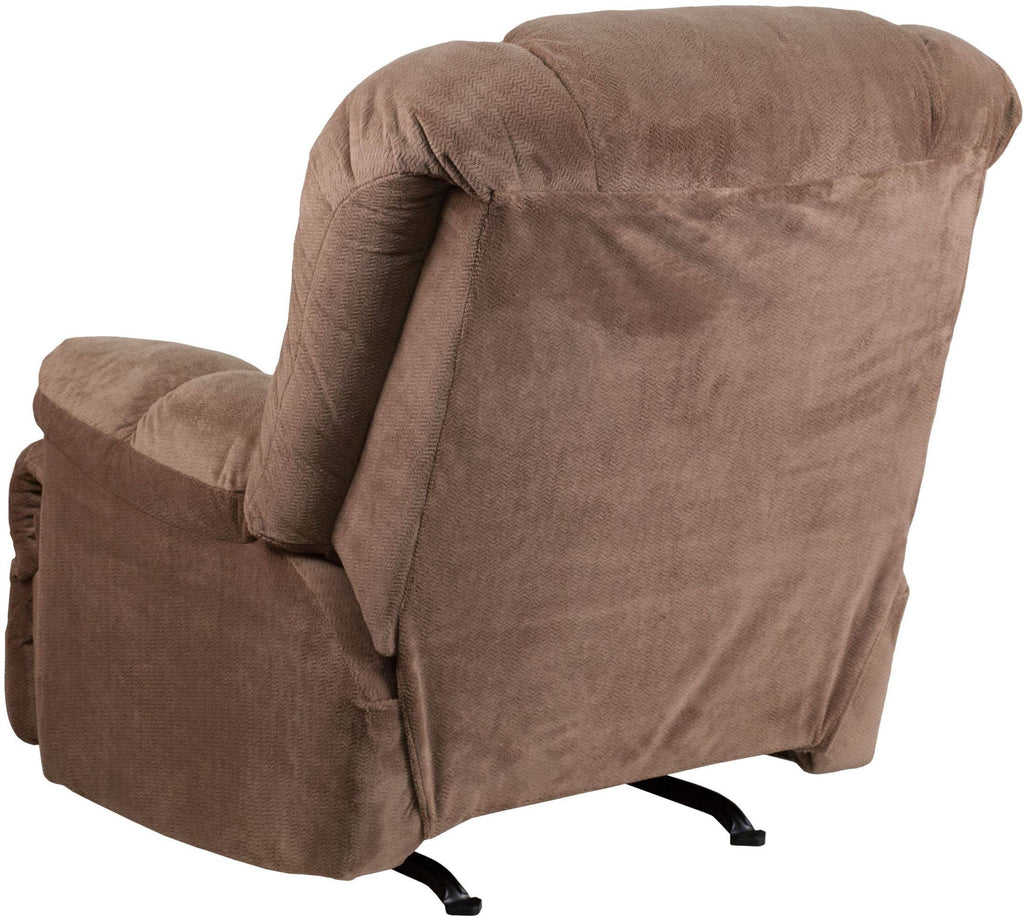 Camel Microfiber Rocker Recliner J13671