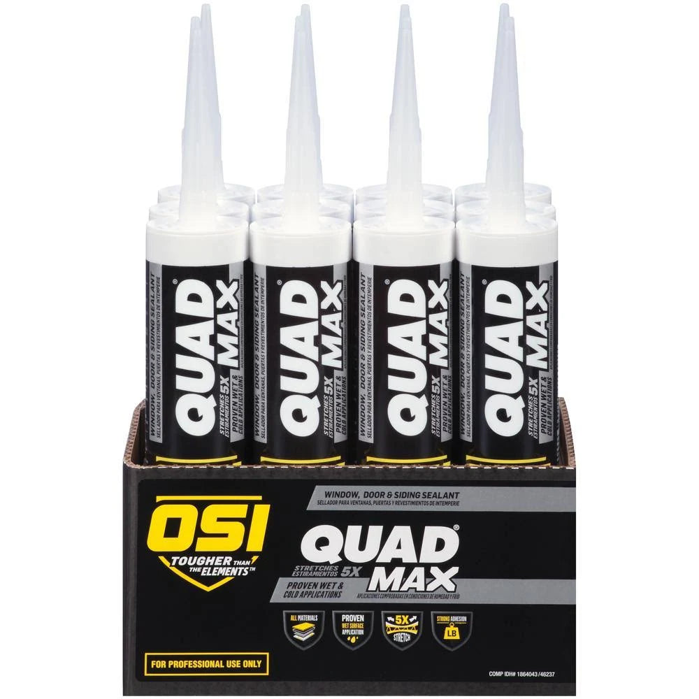 White 9.5 fl. oz. Window Door and Siding Sealant (12-Pack) K80519