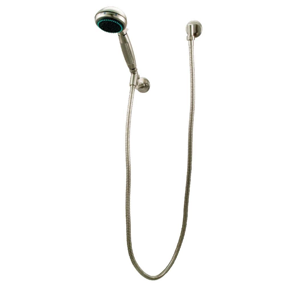Brushed Nickel 5-Spray Handheld Showerhead D58443