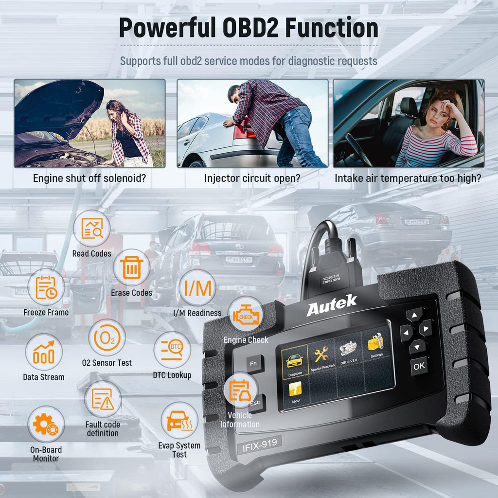 Car Diagnostic Tool with ABS EPB Oil & Engine Reset T724152