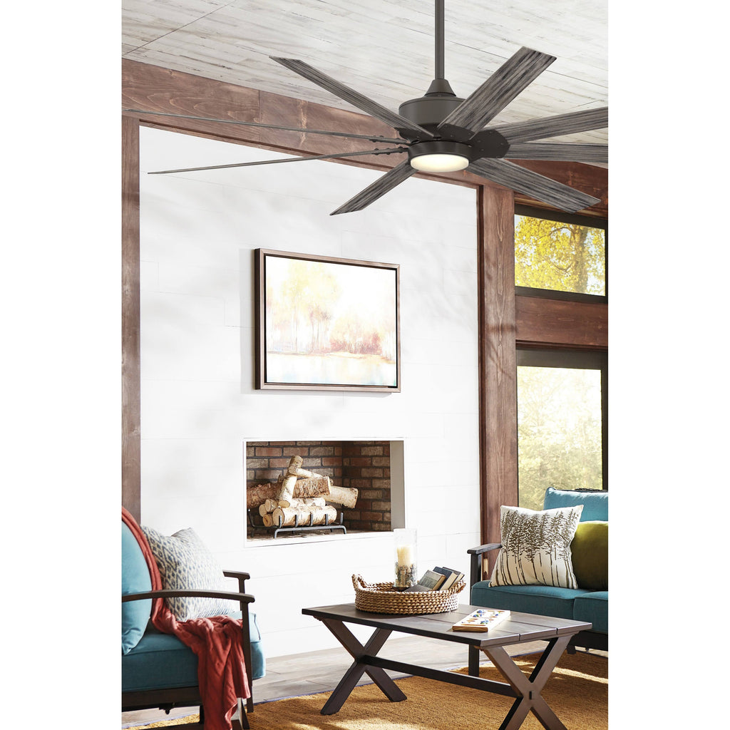 Matte Greige DC Motor Ceiling Fan K7846