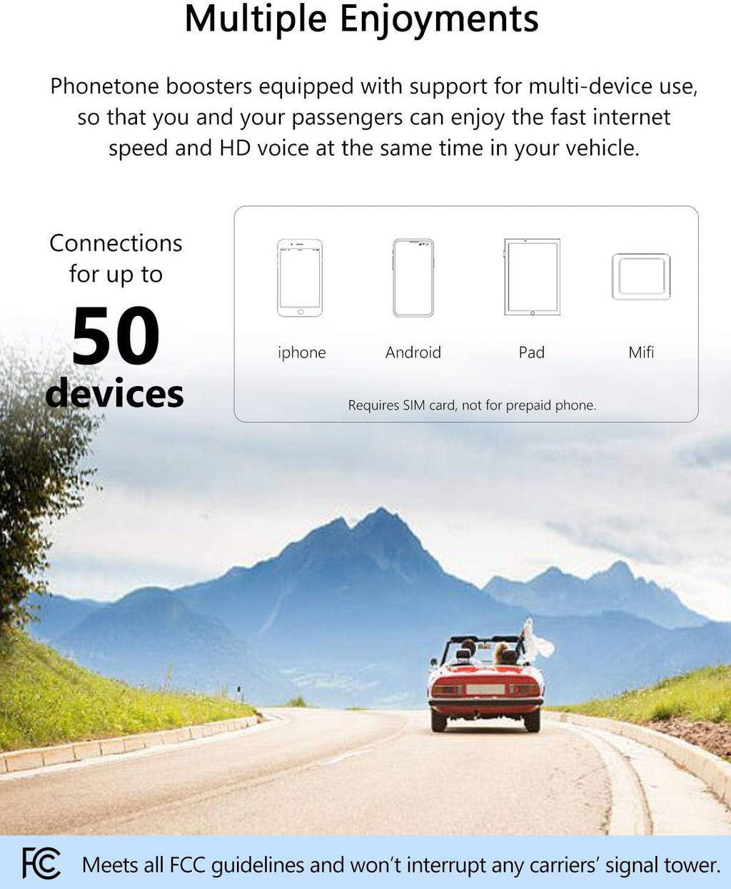 5G 4G LTE Cell Phone Signal Booster Z108809