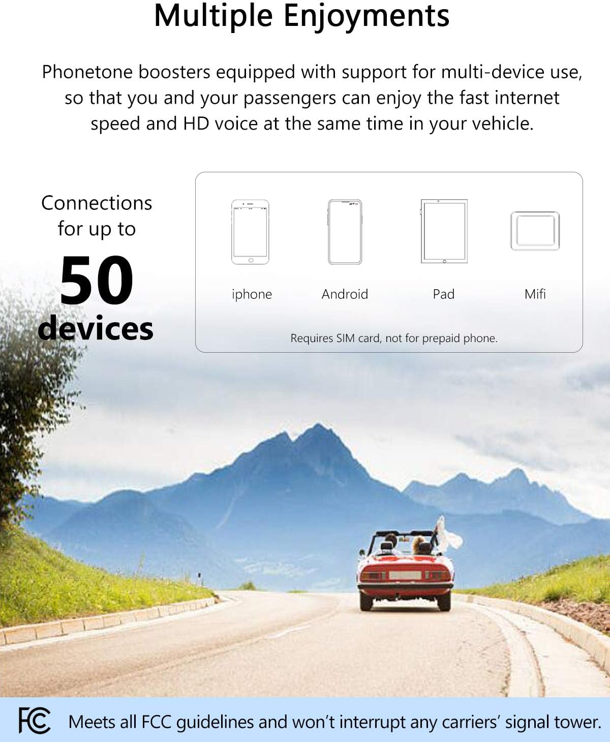 5G 4G LTE Cell Phone Signal Booster Z108809