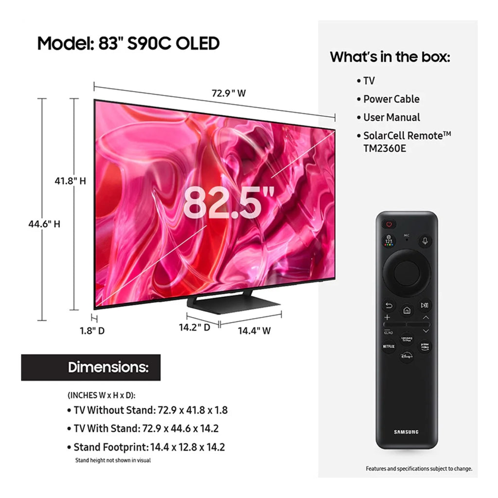 83" OLED 4K Smart TV with Quantum HDR & Dolby Atmos F372367