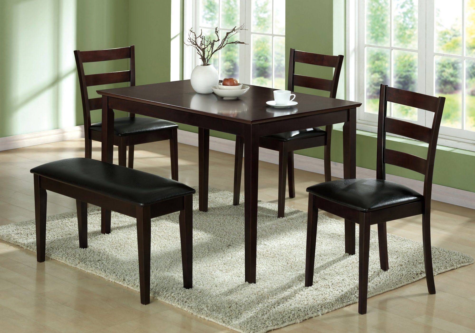 5pcs Solid Wood Dining Set Q98267