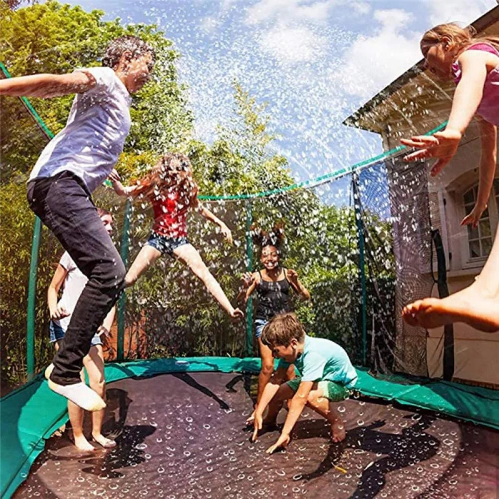 39.4ft Outdoor Trampoline Water Sprinkler Y3329