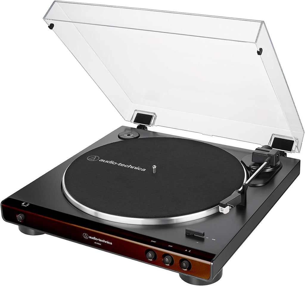 Brown Belt-Drive Stereo Turntable W98249