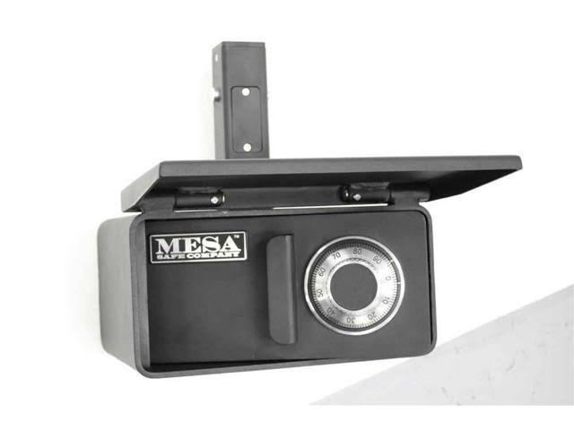 0.2 Hitch-Vault Safe, Combination Lock, Black O4590