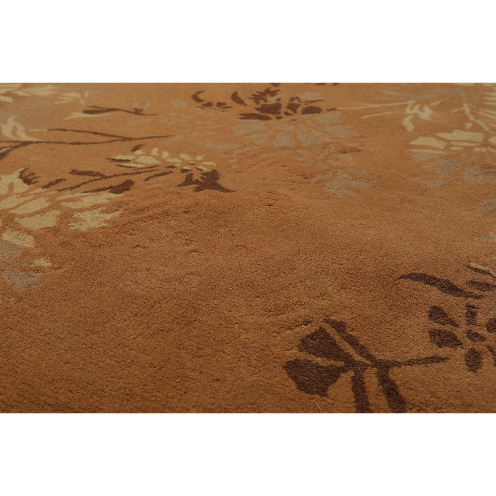 Hand Tufted 100 Wool Botanical Oriental Rug B938