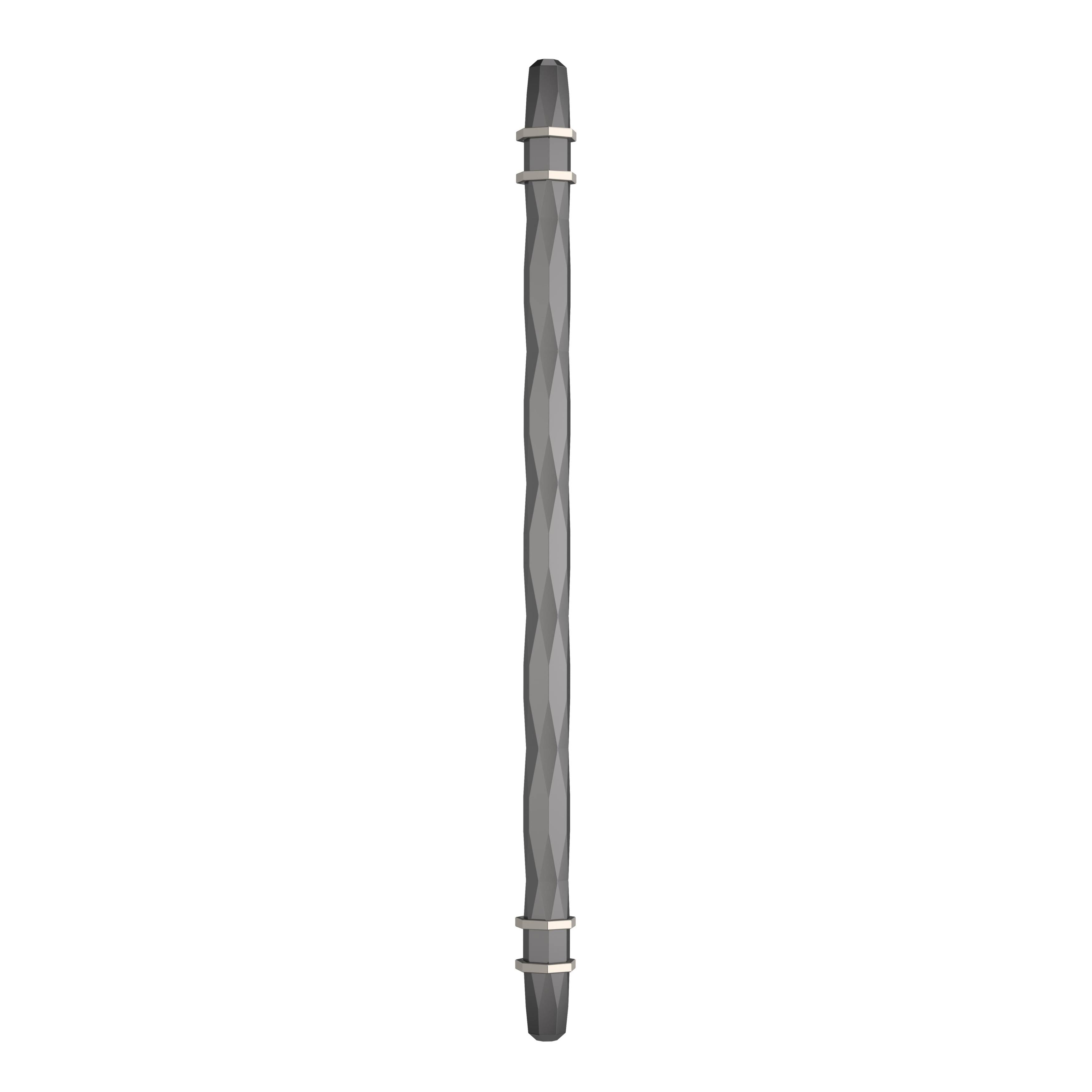 Black Chrome Cabinet Pull W104