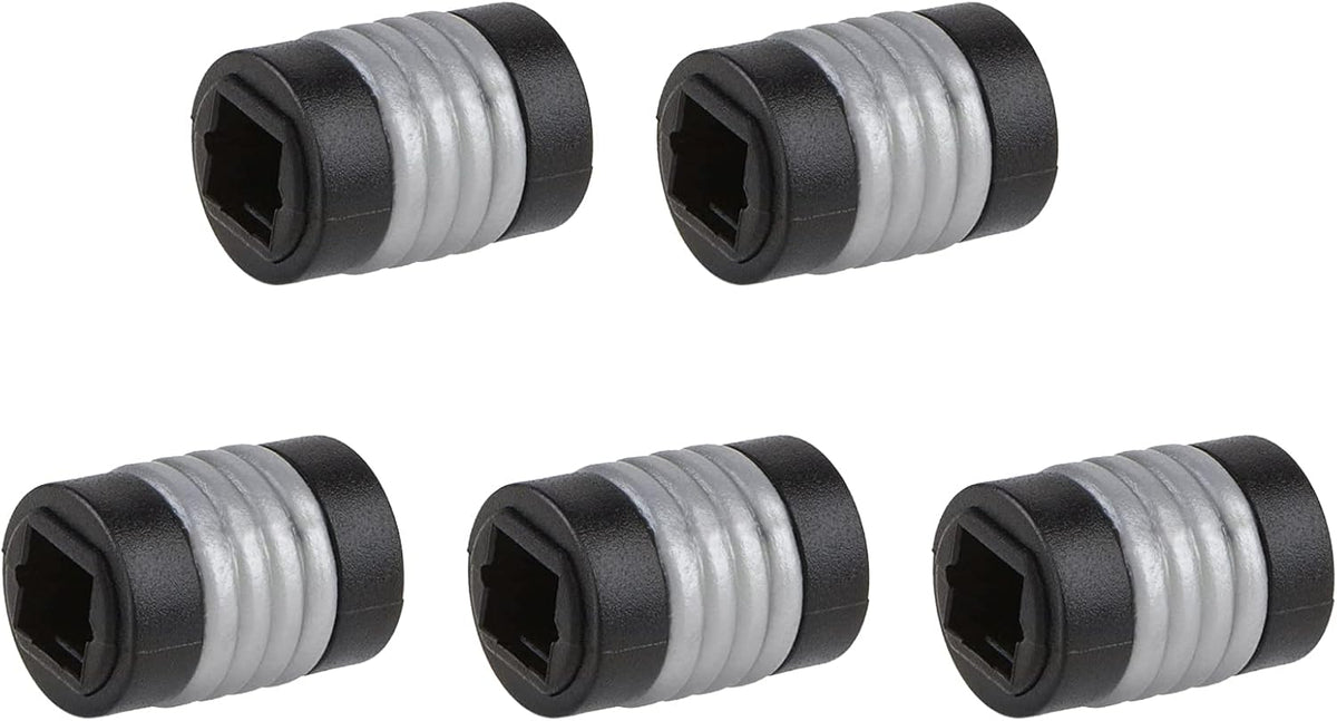 Optical Toslink Female to Female Extension Connector, 5-Pack S8109