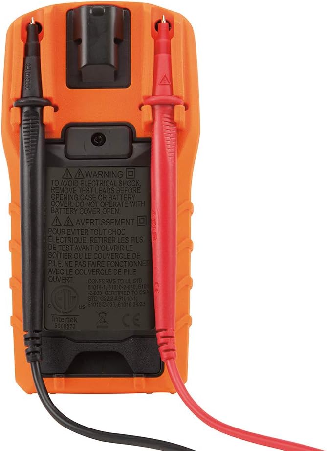 Digital Multimeter, Auto-Ranging, 600V, Pack of 2 K520163