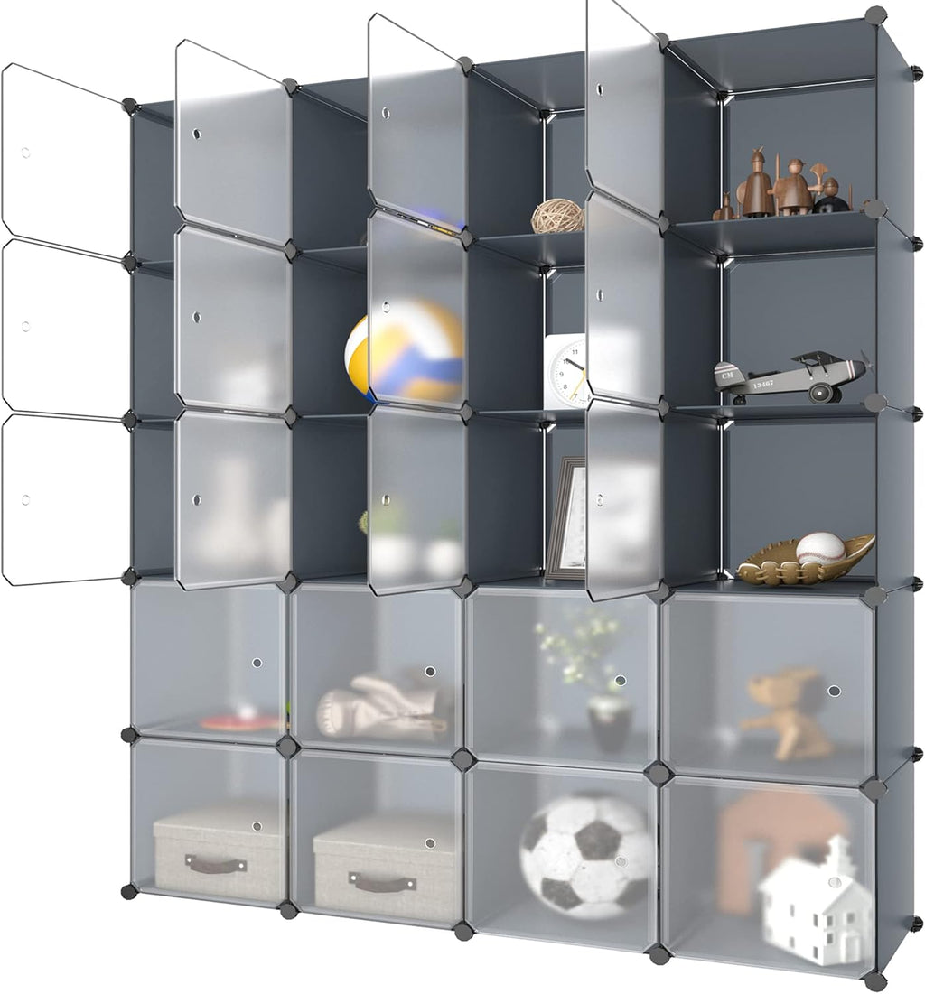 30-Cube Plastic Closet Organizer Shelves G95704