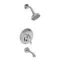 Satin Nickel Pressure Balanced Tub and Shower Trim Set K644
