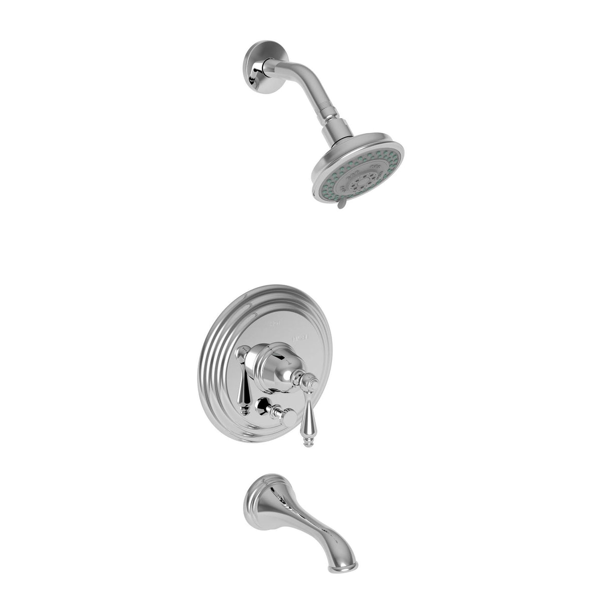Satin Nickel Pressure Balanced Tub and Shower Trim Set K644