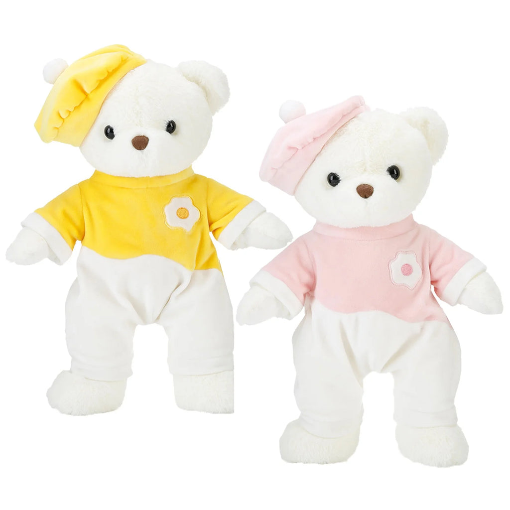 Colorful Egg Yolk Cap Design Plush Doll L3650