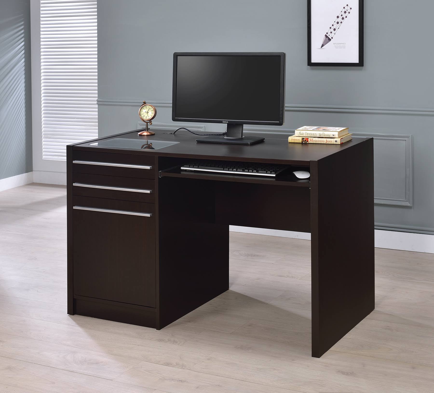 Cappuccino Computer Desk U757482