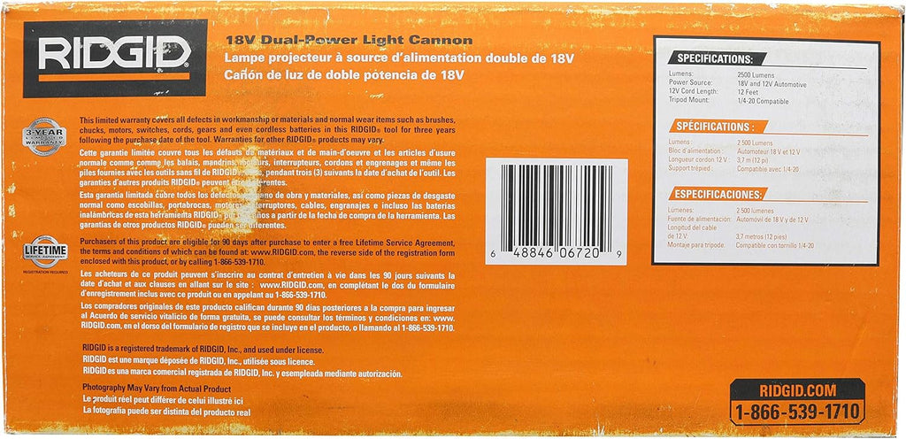 18V Dual-Power Light Cannon K145515