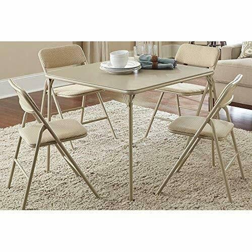 5-Piece Folding Table and Chair Set X164