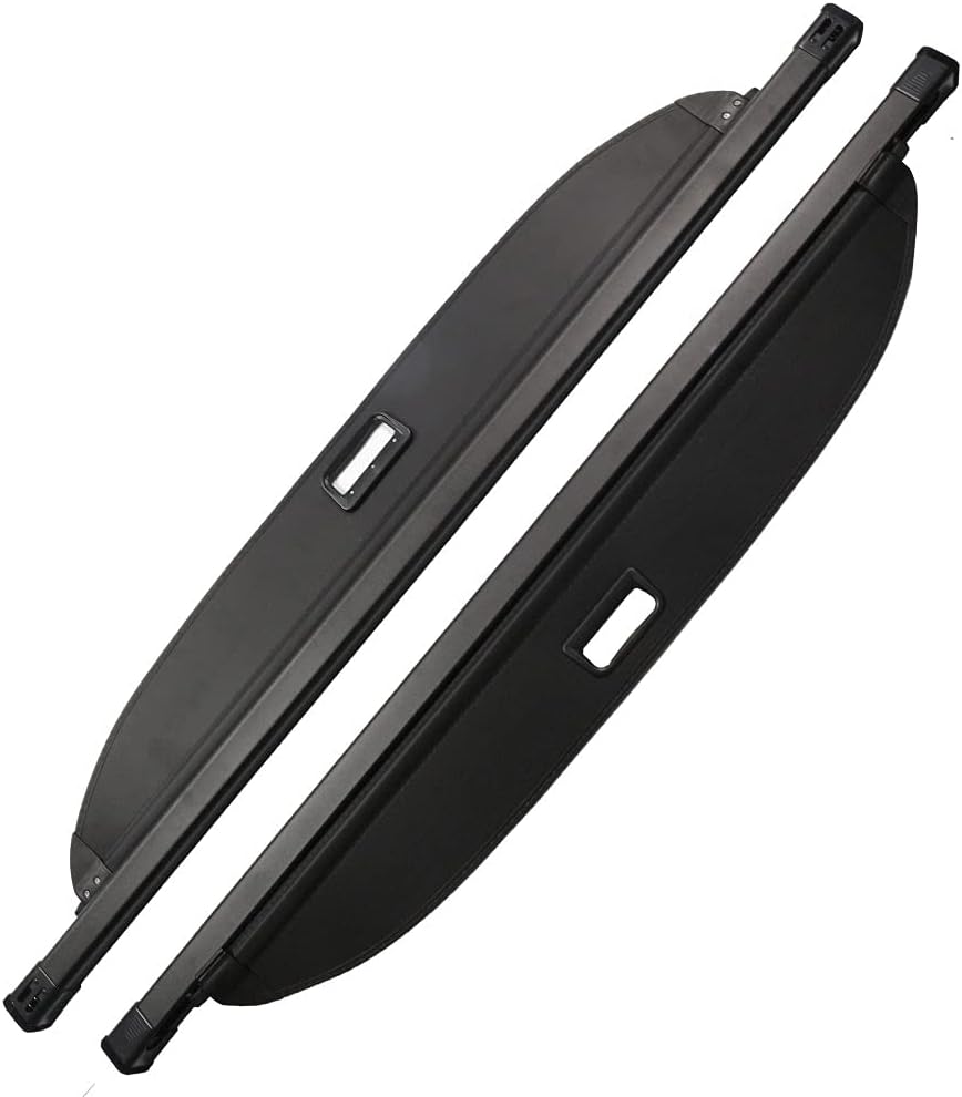 Cargo Cover Rear Trunk Retractable Security Shade Pack of 2 W97106
