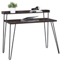 Espresso Retro Desk with Riser Y836