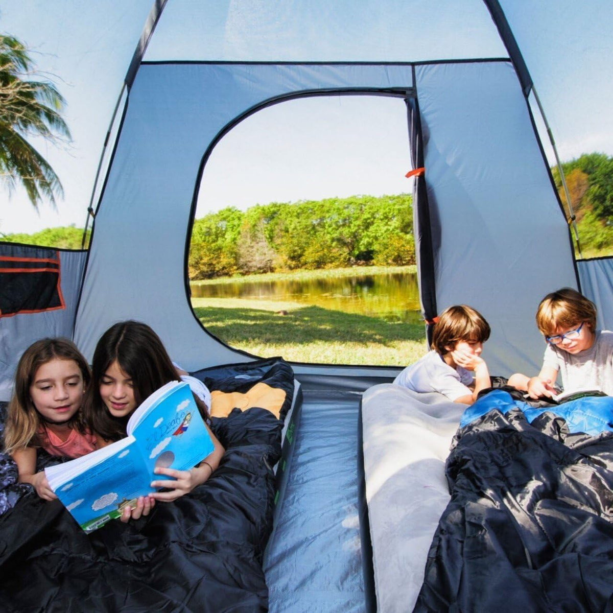 10x10 Instant 6 Person Waterproof Dome Tent I322