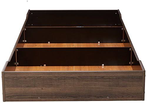 Dark Brown Trundle Under Bed Storage A55197