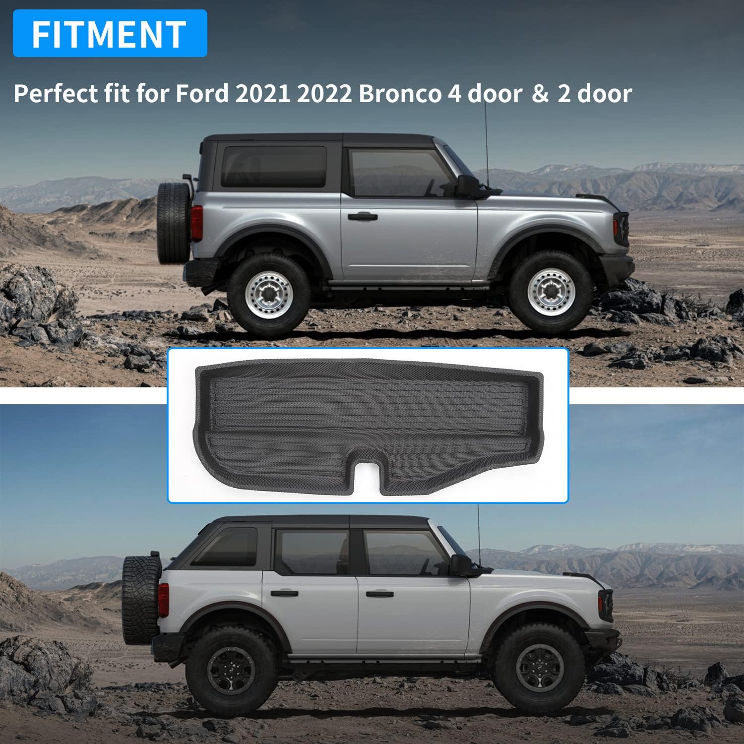 Black Trunk Mat Cargo Liner H93964