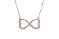 14k Yellow Gold Heart Necklace C7536