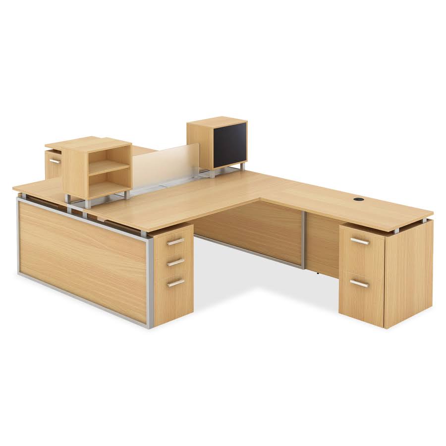 Latte Laminate Desk Ensemble Y8137