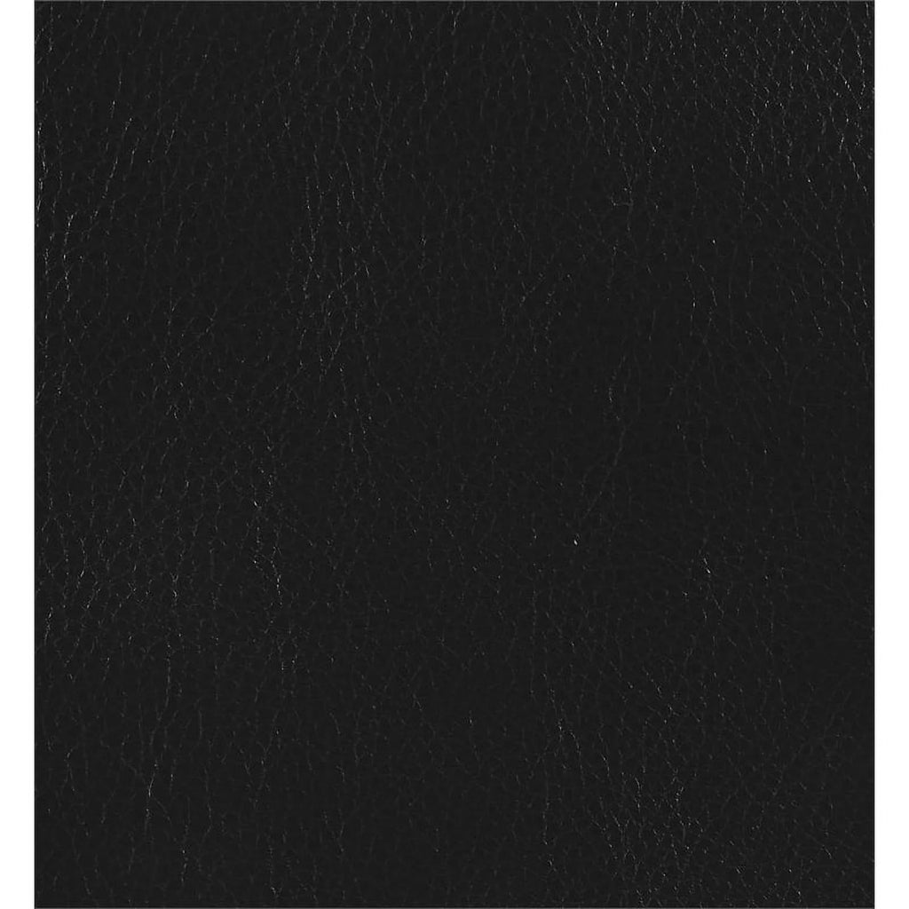 Modern Faux Leather Upholstered Turfed Chair in Black S159