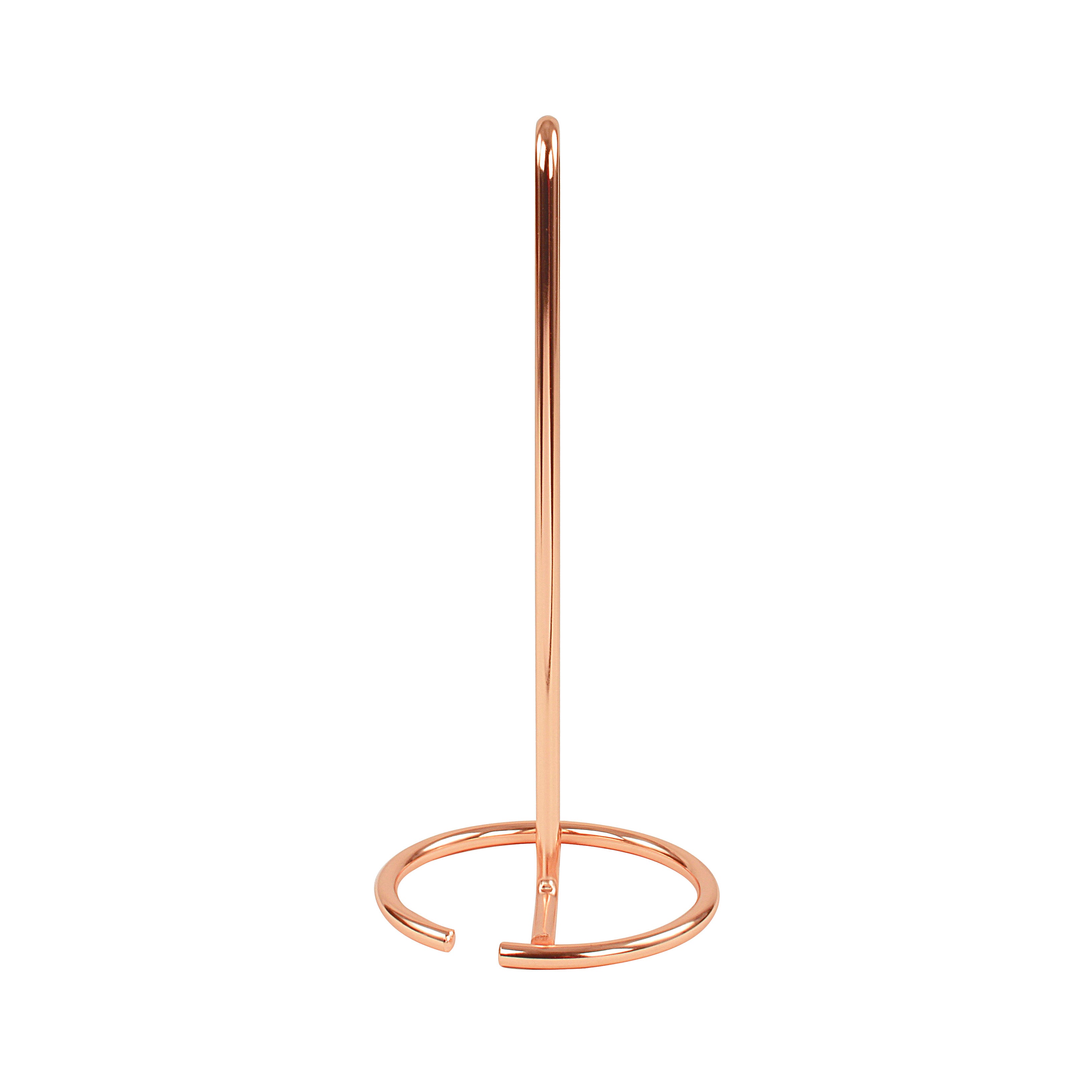 Copper Steel Paper Towel Holder and Stand F932348