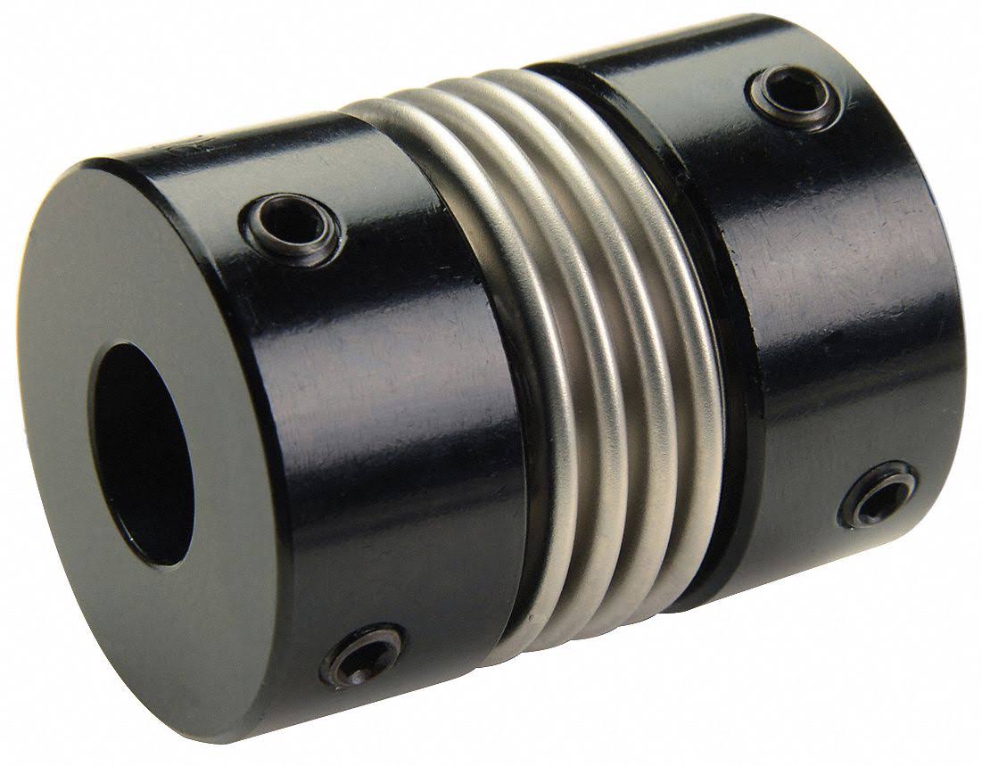 Bellows Set Screw Coupling, 16mmx16mm O215