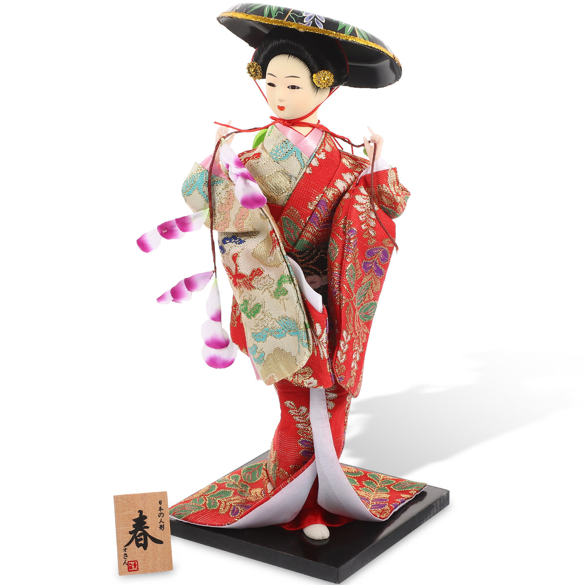 Japanese Geisha Ornaments Vintage Doll L8185