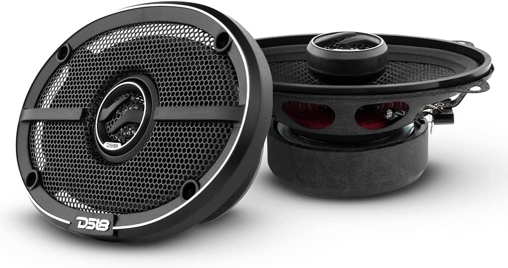 3.5" Full Range Car Audio Speaker with Kevlar Cone 120 Watts 4 Ohm Horn Woofer Pair N768