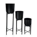 3-Piece Metal Cachepot Set G53874
