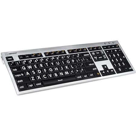 White on Black Mac Keyboard J699554