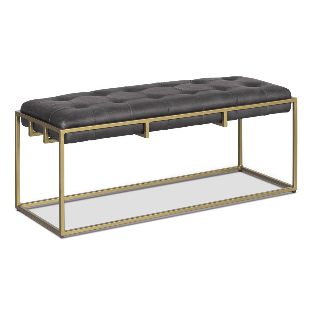 Carbon Black Curio Bench U608880