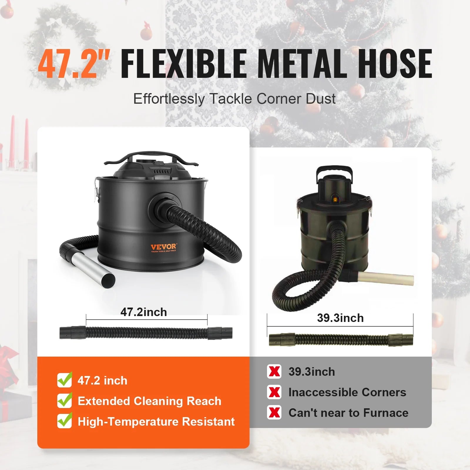 4 Gallon 1200W Ash Vacuum Cleaner I2311
