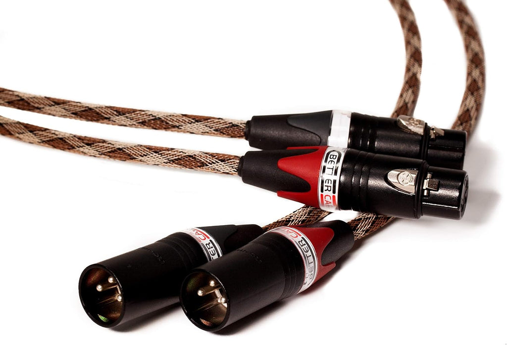 Silver Serpent II Balanced XLR Audio Cable, 1 meter, Stereo Pair Z568261