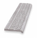 Silver 48In Cast Aluminum Stair Nosing S307243